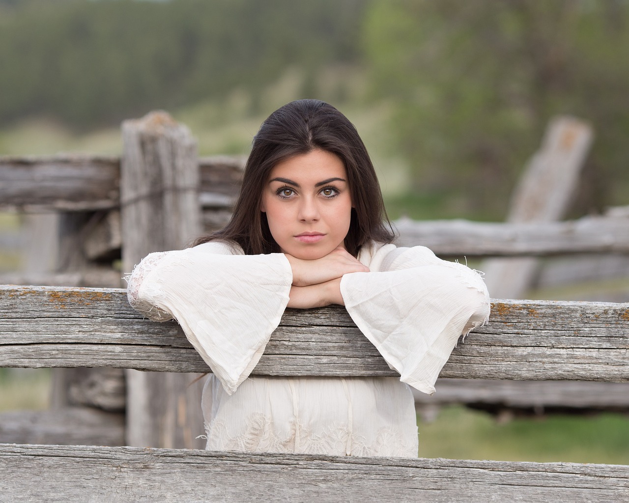 woman, fence, ranch-1996283.jpg